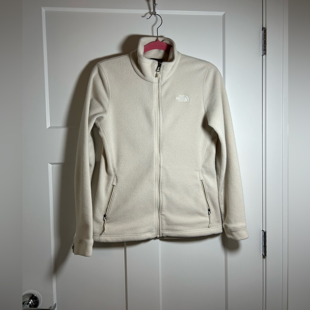 North Face fleece jacket - bone/cream/off-white